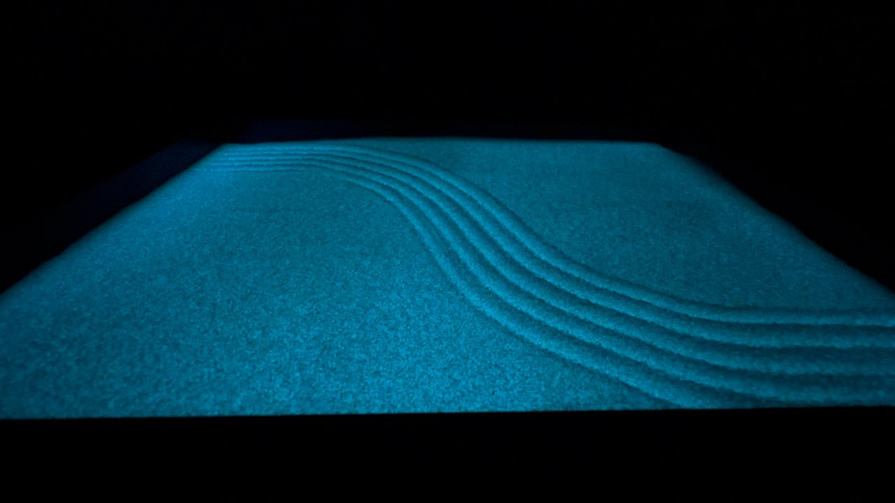 Sky Blue Aura Zen Garden